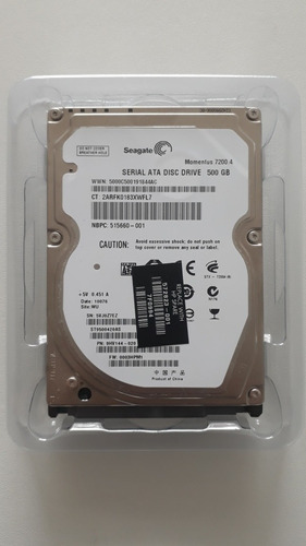 Disco Duro Hhd Sata De 500gb (Usado)