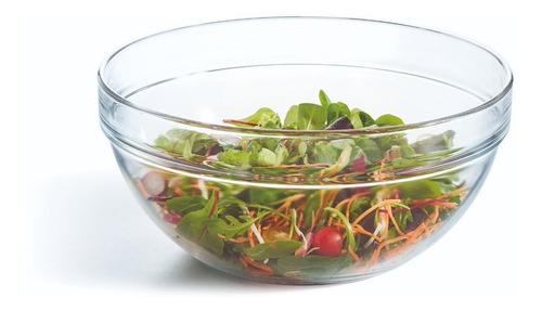 Apilable 26 Bowl De Cocina Tazon Ensaladera Vidrio Frances