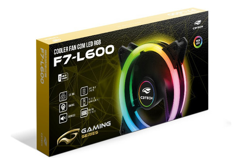 Kit Cooler Fan C3tech F7-l600rgb