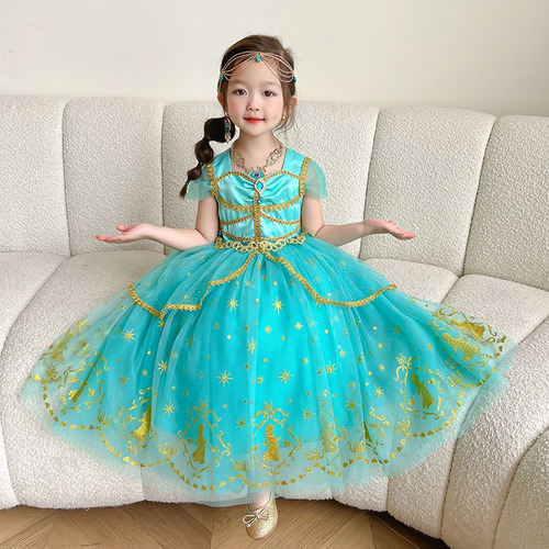 Disfraz De Princesa Jasmine De Keaiyouhuo Para Niñas De 3 A