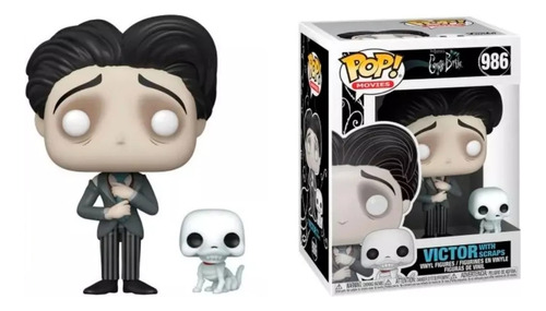 Funko Pop! 986 El Cadaver De La Novia Victor Con Scraps Movi