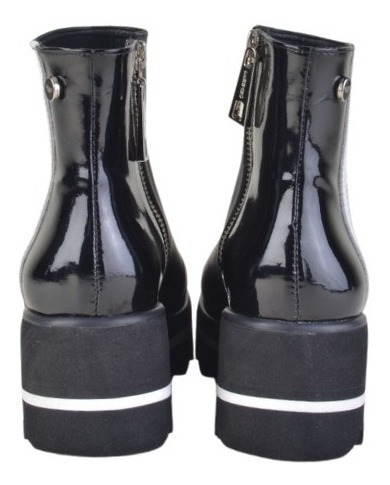 Imagen 5 de 6 de Botinetas Botas De Mujer De Cuero Livianas Pia - Ferraro