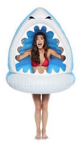 Inflable Flotador Tiburón Devorador De Hombres Big Mouth Inc