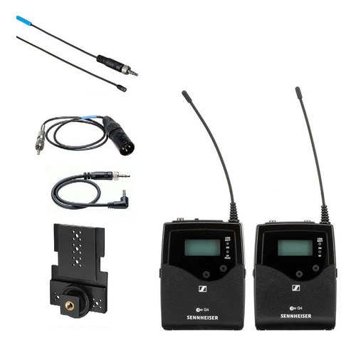 Sistema Microfone Lapela Mke 2 Sennheiser Ew 512p G4-gw Wire