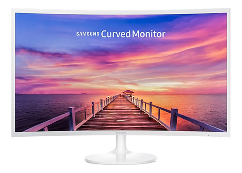 Monitor Curvo Samsung Lc27f391fhnxza 27' Fhd Hdmi Blanco
