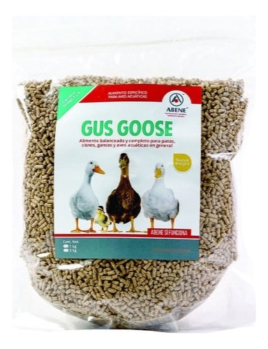 Abene Gus Goose Alimento Completo Patos Gansos Pienso 1 Kg