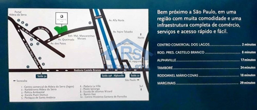 Terreno À Venda, 420 M² Por R$ 471.453,75 - Aldeia Da Serra - Santana De Parnaíba/sp - Te0493