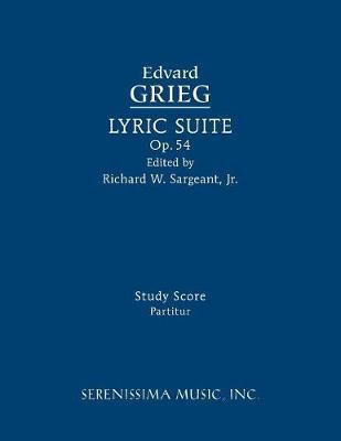 Libro Lyric Suite, Op.54 - Edvard Grieg