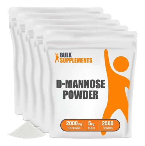 Bulk Supplements | D-manosa | 5kg | 2500 Servicios