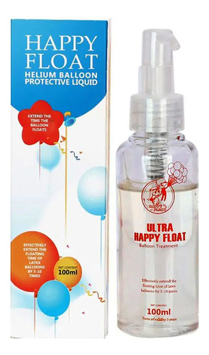 Gel Protector Globos Helio Larga Duracion Happy Float Latex