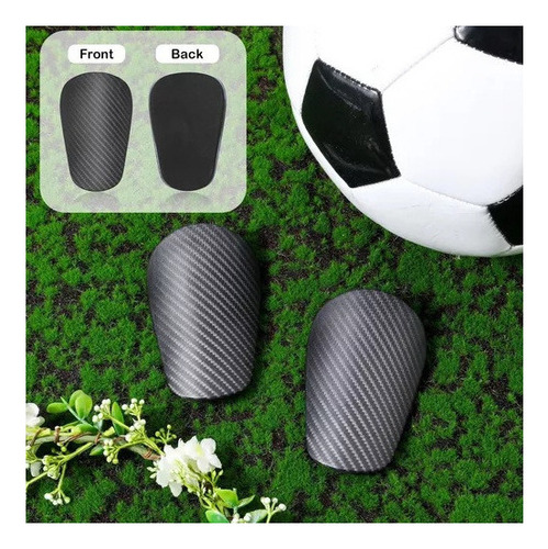4pcs Minilegging Fútbol Ultraligeros Fibra Carbono Sintética