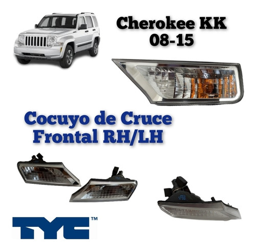 Luz Cruce Cherokee Kk 2008 2009 2010 2011 12 2013 2014 15