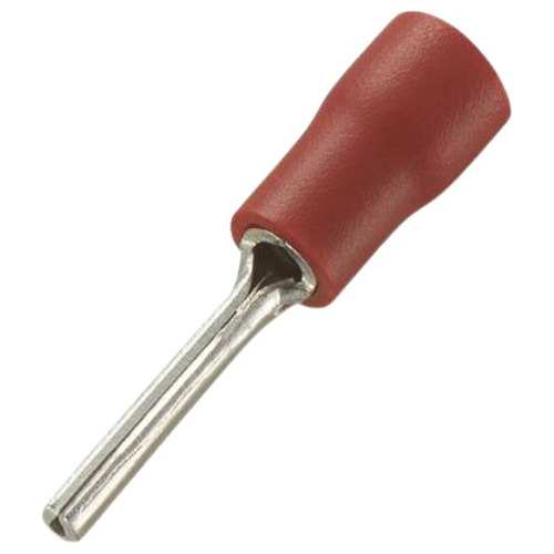 Terminal Aislada Tipo Pin, Color Roja, 16-22awg 34444