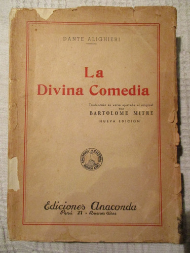 Dante Alighieri - La Divina Comedia (rústica)
