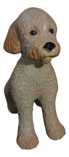 Maceta Perro Caniche 50cm Alto Personalizado Maceta Perro Caniche