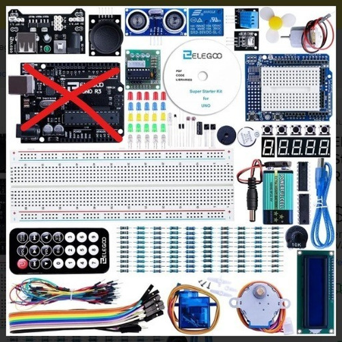 Imagen 3 de 6 de Elegoo Uno Project Super Starter Kit Con Tutorial Arduino
