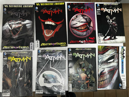 Lote De Comic Dc Serie Batman Death Of The Family