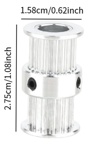 Polea De Sincronización De La Correa De 8 Mm