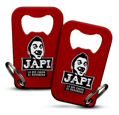 Cerveza Japi Amber (roja) Pack X 6 El Bananero + Llavero