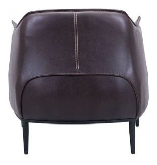 Imagen 4 de 10 de Sillon Individual Modelo Julian - Espresso Këssa Muebles