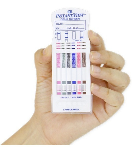 Panel Instant-view Detecta 6 Drogas - Caja Con 25 Pruebas