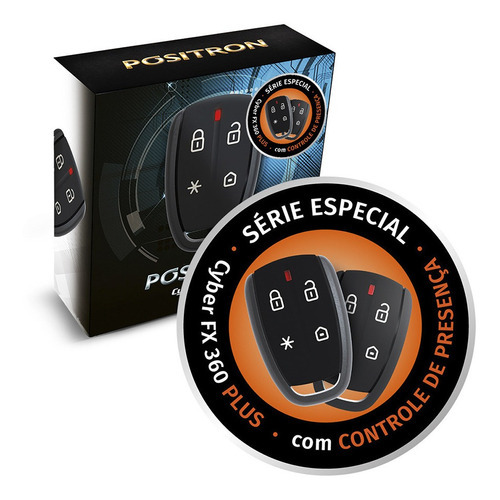 Alarme Positron Cyber Fx360 Plus Carro Presença Universal