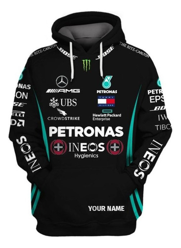 Sudadera Con Capucha Mercedes Racing Gift For Racer F1 Racin