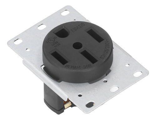 L Receptáculo Industrial Nema 14-50r Us Standard 4 Hole