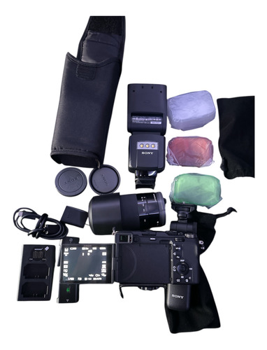 Camara Sony Alpha 7c Full-frame Y Accesorios Sony Negro (Usado)