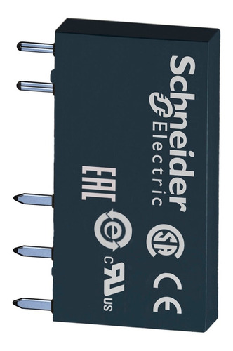 Relé Interface Slim 60vcc 6a 1naf Schneider Eletric
