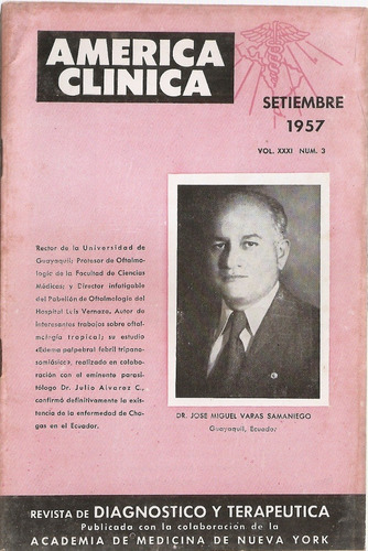 Revista America Clinica Vol. Xxxi Nº 3 Setiembre 1957