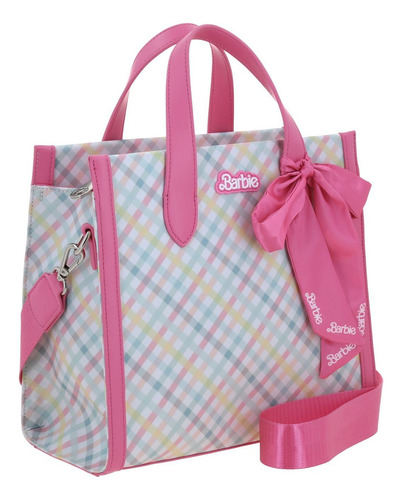 Bolsa Satchel Barbie Gorett Br25018-c Color Blanco