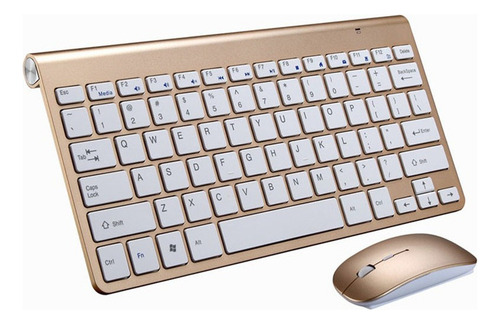 ~ Mini Teclado Portátil Sem Fio E Mouse Conjunto Para Laptop