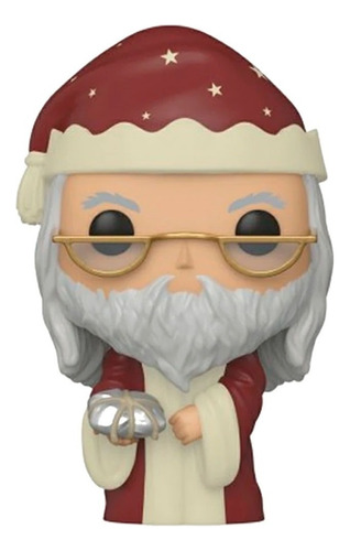 Funko Pop Harry Potter Dumbledore Navideño Holiday Protector