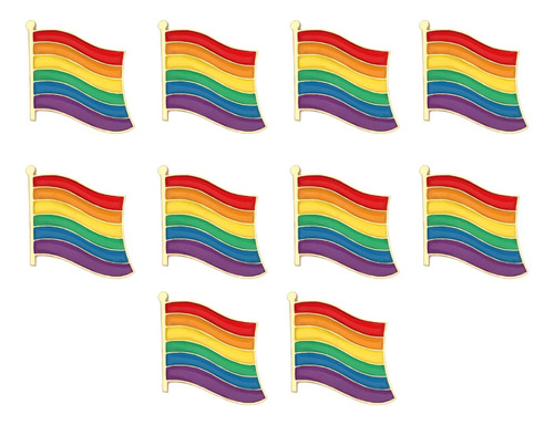 Set Pin Bandera Lgbt+ Broche Comunidad Gay Pride Love Is Lov
