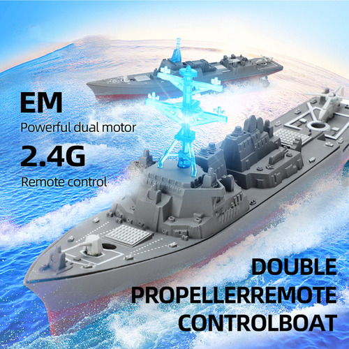 Control Remoto De Simulación De Barcos De 2,4 Ghz
