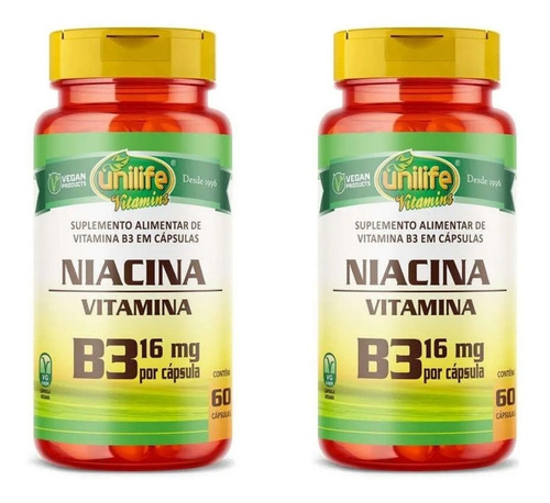 Vitamina B3 Unilife (120 Cáps) Envío Gratis!! 