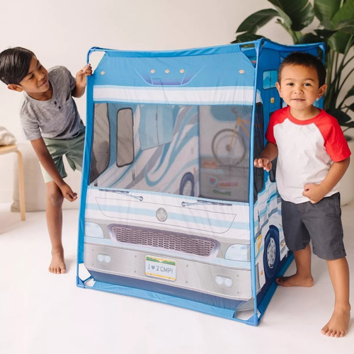 Para Niños Tipo Camper Melissa & Doug 120x78x100 Cms Color Azul
