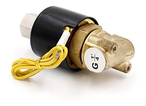 Imagen 3 de 3 de Válvula Solenoide Eléctrica De Latón Baomain Pt1 /4 Dc 12v