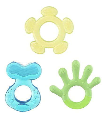 Juego De Mordederas Nuby 3 Step, Sin Bisfenol A, Multicolor