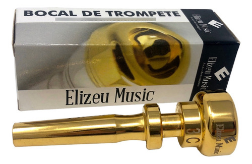 Bocal Trompete Elizeumusic Gold 3c (eg3c)