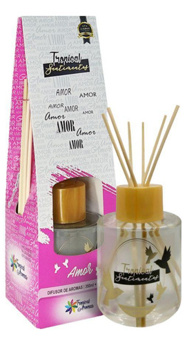 Difusor De Aromas Luxo 350ml Presenteável Tropical Aromas