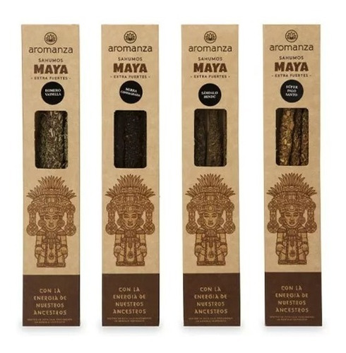 Sahumerio Maya Aromanza X 3 Va. Pack X3 - Insumos Oeste