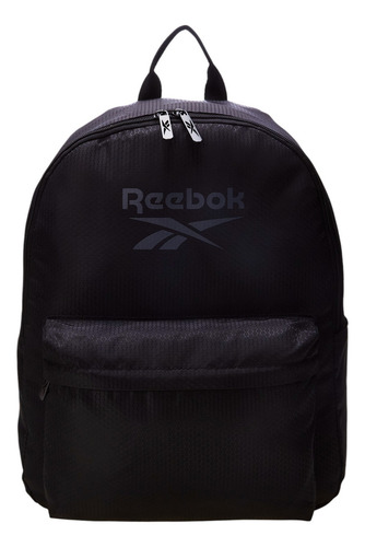 Mochila Adulto Reebok Element Preta E Cinza - Ruh4