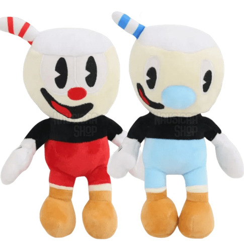 Cuphead - Cuphead & Mugman, Peluche