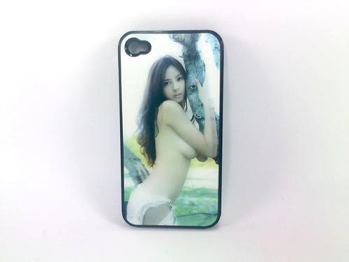 Capa Para iPhone 4 4s Holográfica 3d Mulher Novo