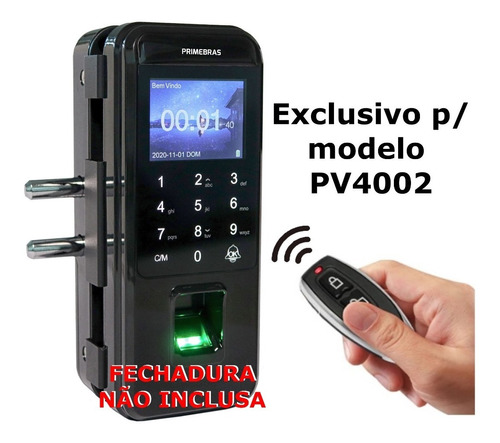 Controle Remoto + Chip P/ Fechadura Digital Primebras Pv4002