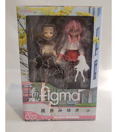 Figura Figma 022 Takara Miyuki Lucky Star Original