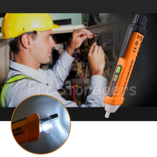 Imagen 2 de 6 de Non-contact Voltage Detector De Testerac 12-1000v Pluma Pm89