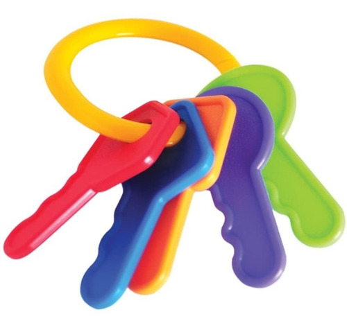 Mordedera Baby Keys Llaves Para Bebe Nuby Color Multicolor